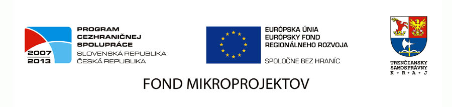 Logo programu, EÚ a Trenčianskeho samosprávneho kraja