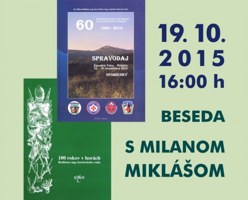 Beseda s Milanom Miklášom