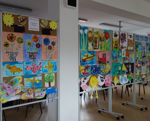 Výstava prác detí z MŠ Námestie slobody Dolný Kubín