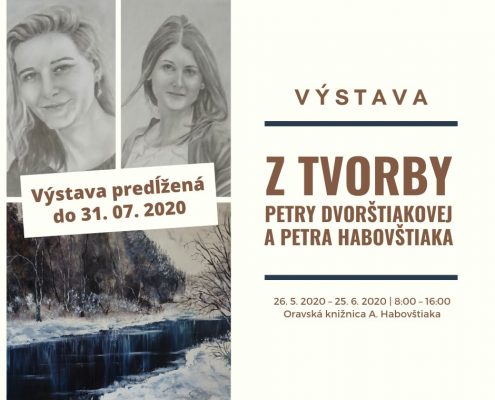 Výstava: Z tvorby Petry Dvorštiakovej a Petra Habovštiaka