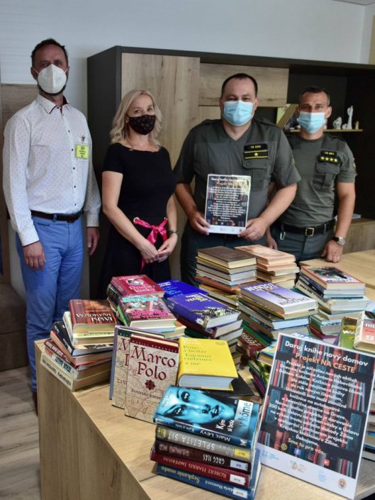 Knihy našli nový domov aj v žilinskom ústave