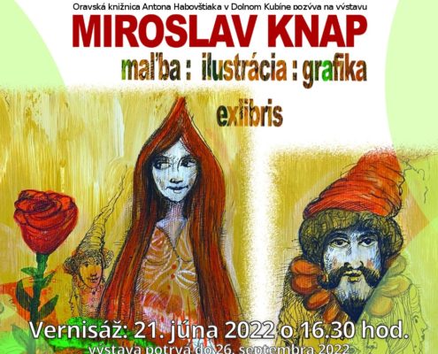 Vernisáž výstavy: Miroslav Knap – maľba : ilustrácia : grafika : exlibris