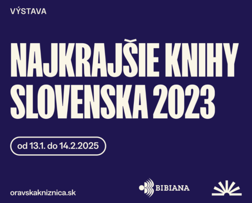 Výstava: Najkrajšie knihy Slovenska 2023