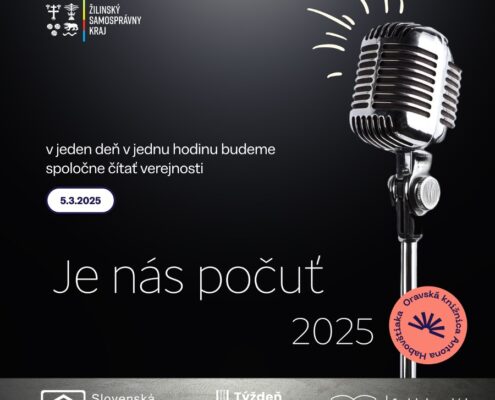 Je nás počuť 2025