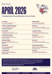 Program na apríl 2026