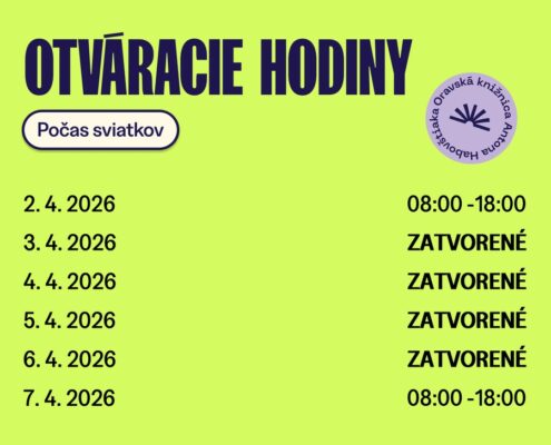 Výpožičná doba počas veľkonočných sviatkov