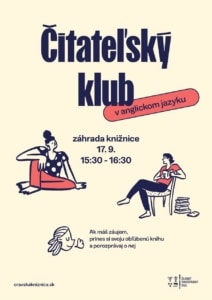 Čitateľský klub v anglickom jazyku
