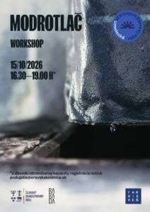 Modrotlač – workshop s Matejom Rabadom