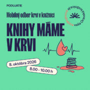 Mobilný odber krvi v knižnici